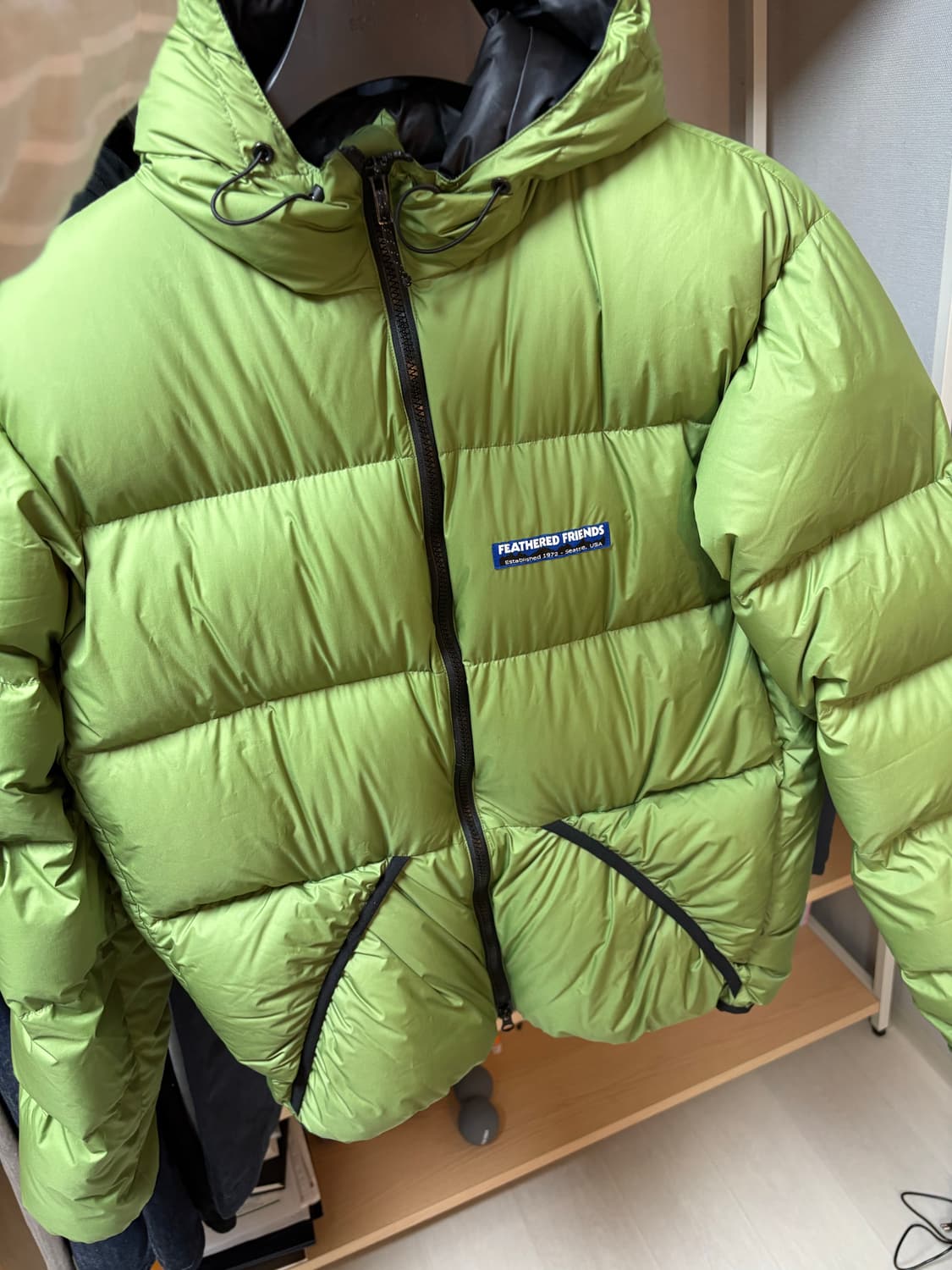 페더드프렌즈 헬리오스 후드 다운 자켓 리첸 L 상품이미지2