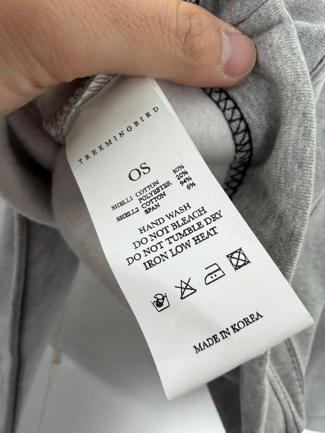 트리밍버드 트리밍버드맨투맨 스웻셔츠 맨투맨  상품이미지4