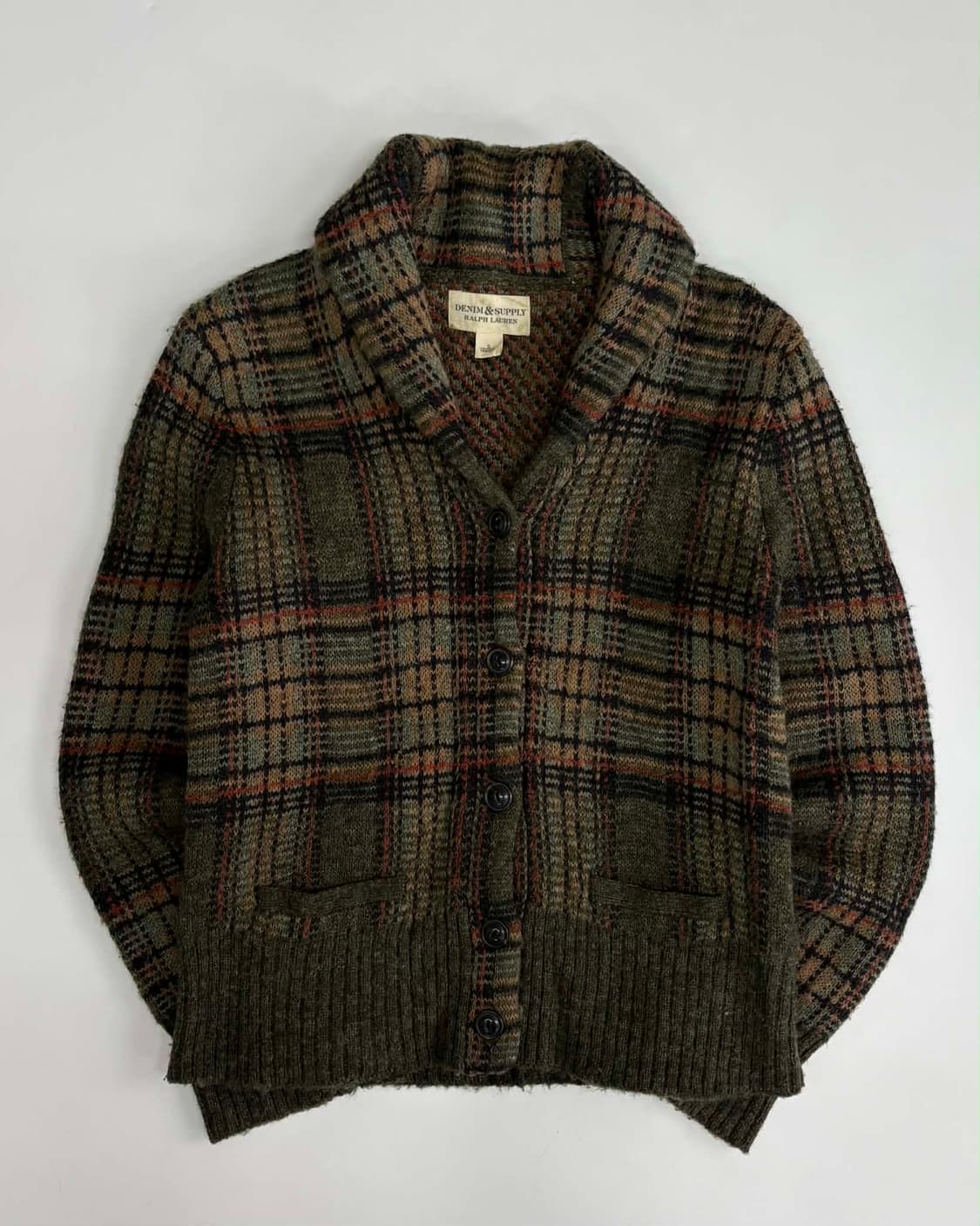 [S] 랄프로렌 데님앤서플라이 프레리 숄카라 울 니트 가디건 상품이미지1