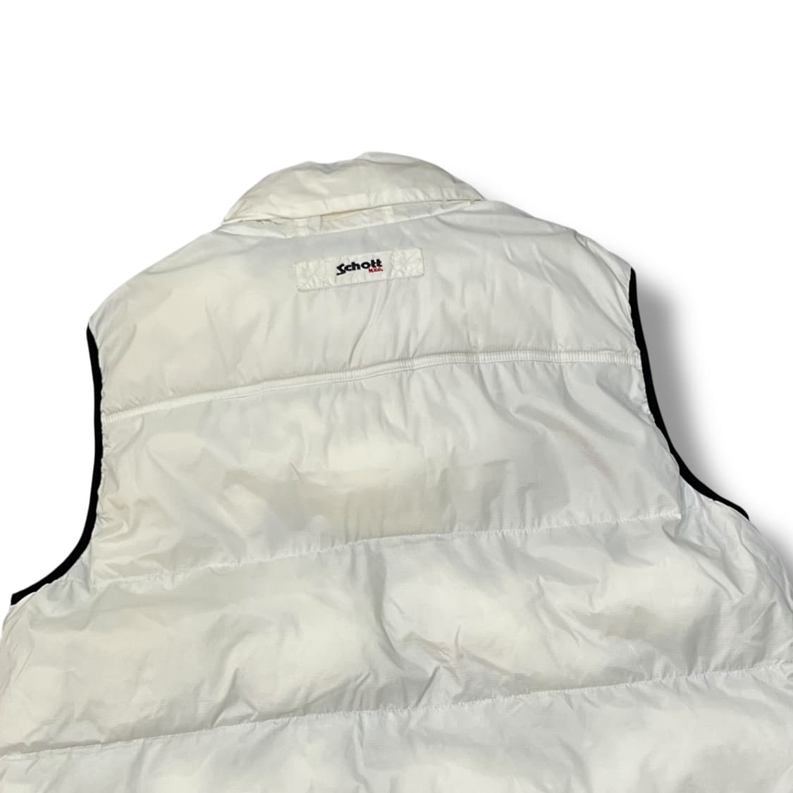  Schott 화이트 패디드 베스트 y14276 상품이미지6