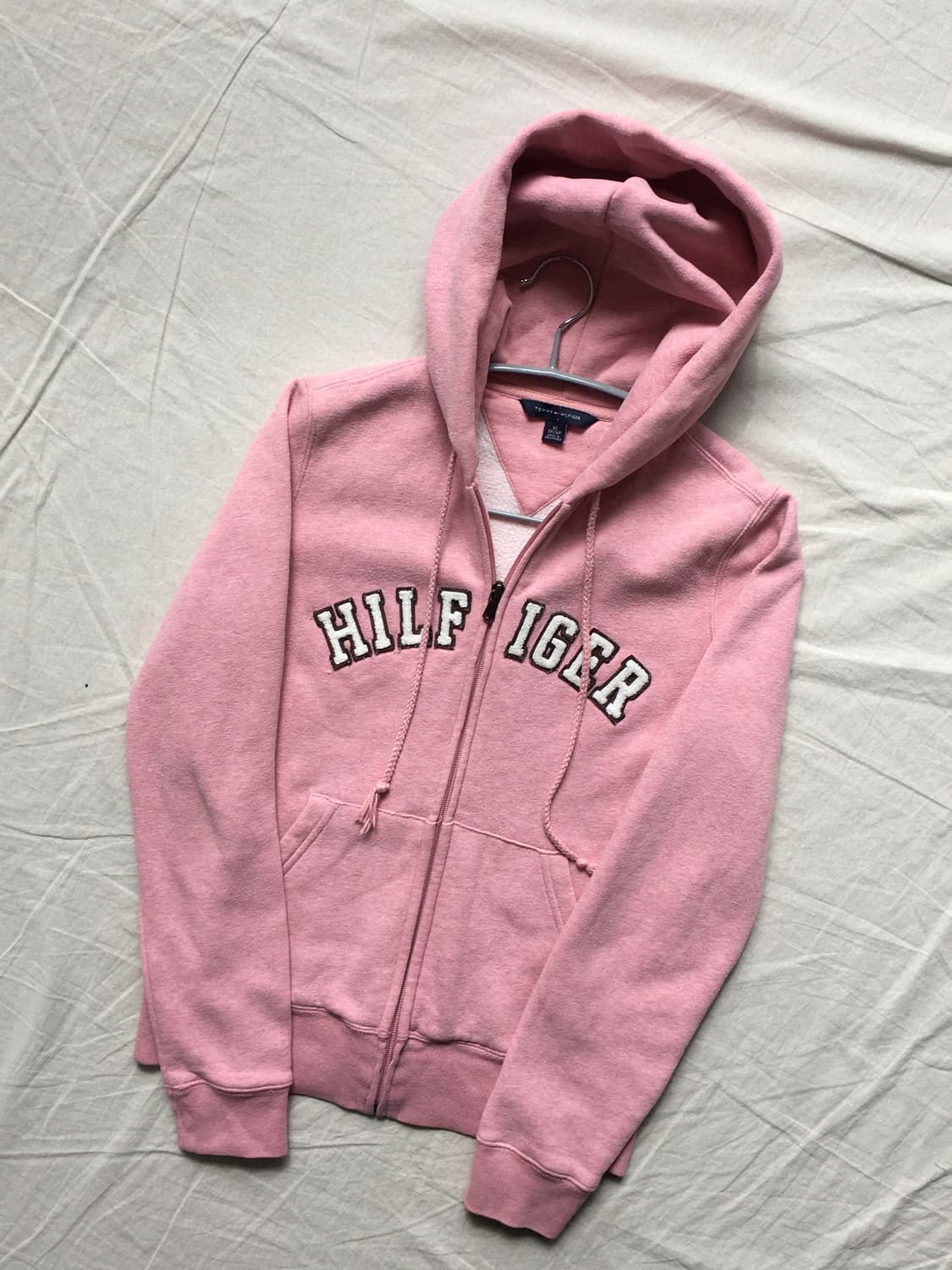 타미힐피거 로고 후드집업 상품이미지3