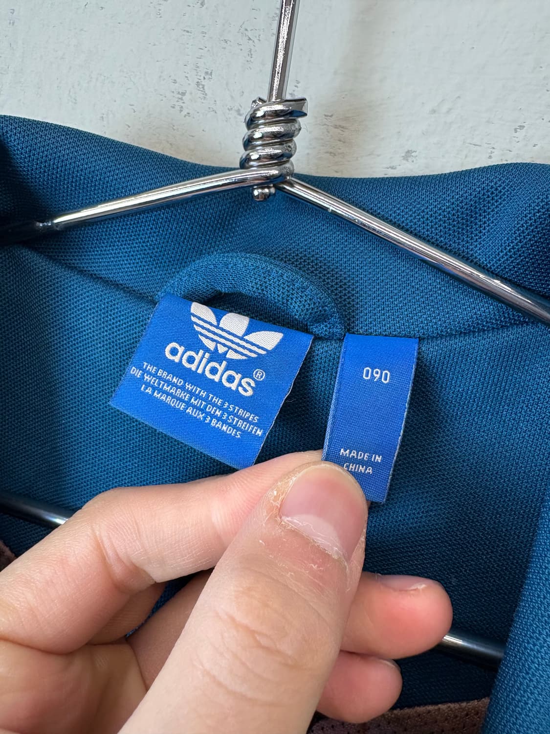 아디다스 유로파 트랙탑 져지 블루 상품이미지6