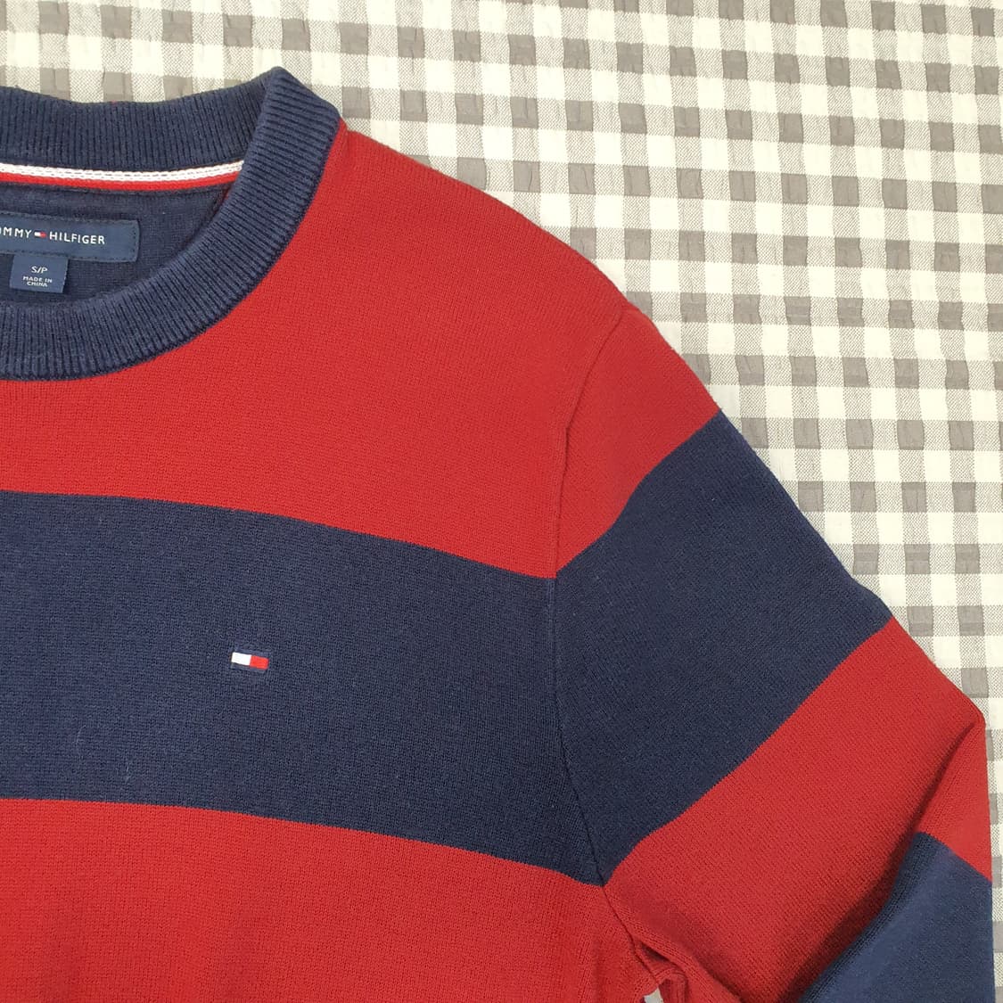 타미힐피거 면 니트 남자95 상품이미지3