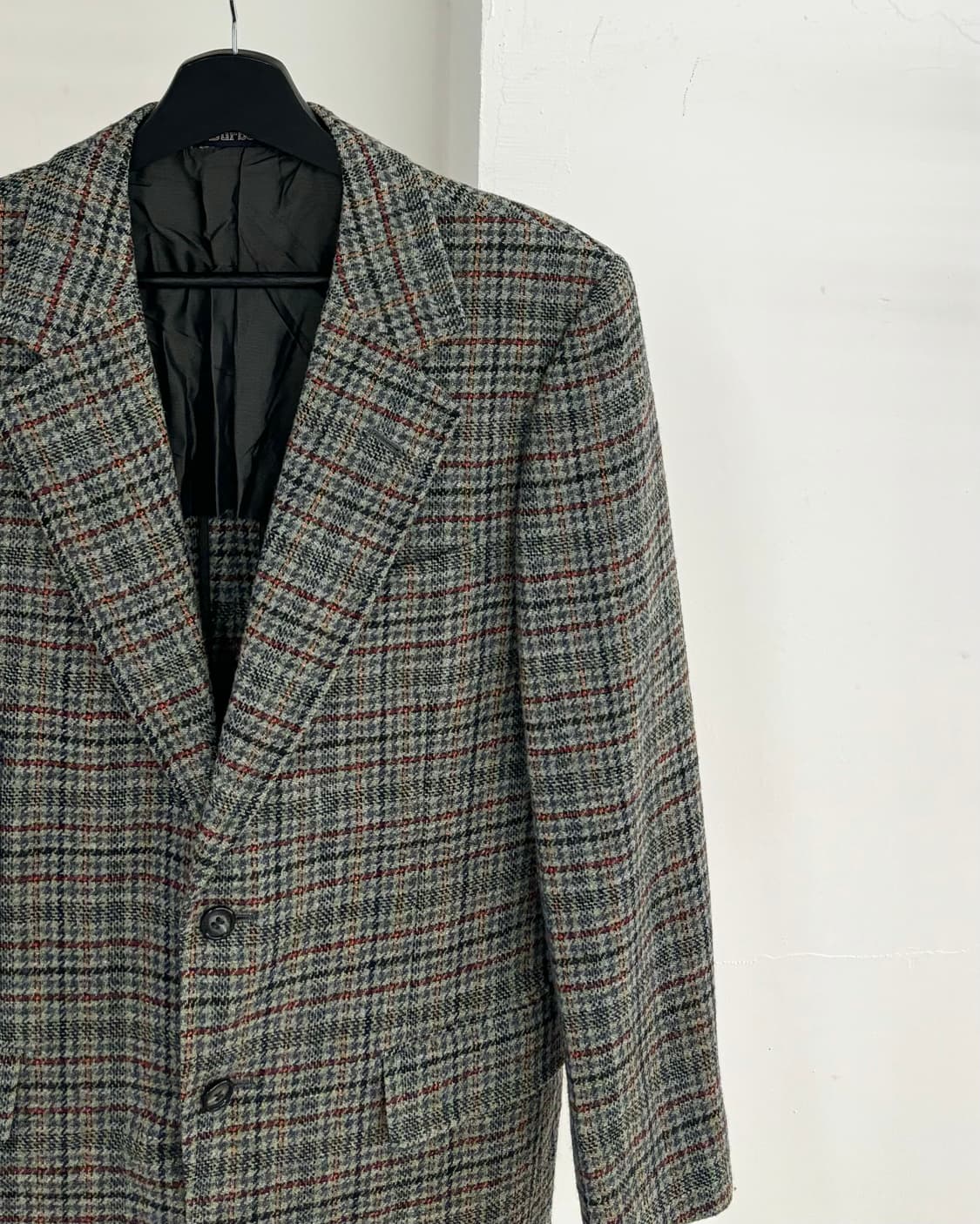 버버리스 건클럽 체크 울 블레이저 자켓 상품이미지4