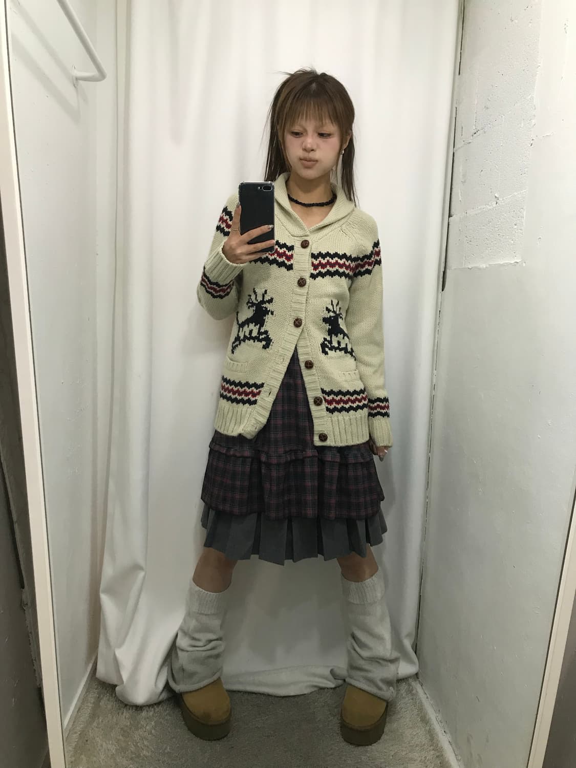 👻겨울 몽글 스쿨룩 코디 세트 👻 상품이미지3