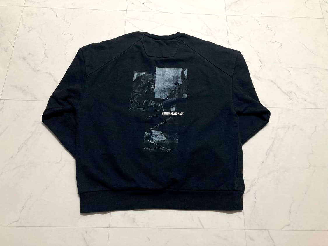 준지 20FW 오마주 프린팅 오버핏 맨투맨 105-110 상품이미지1