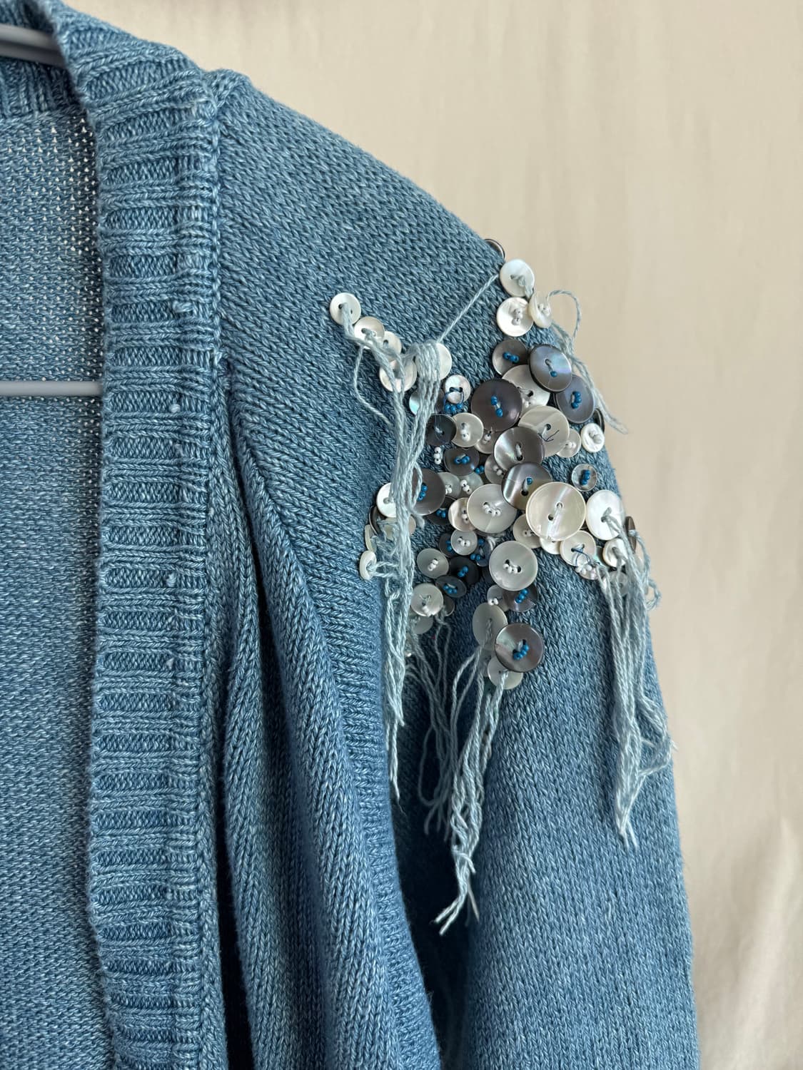 자개 버튼 가디건 (Made in Italy) 상품이미지3