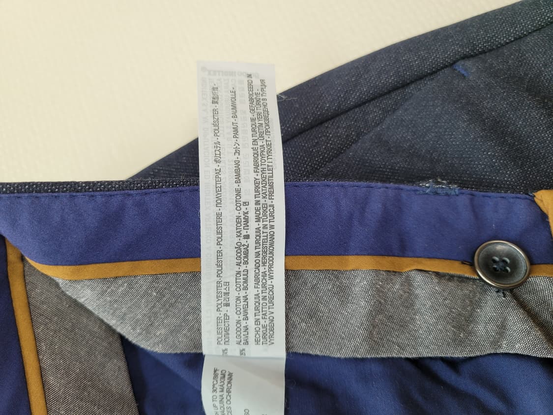 자라맨 ZARAMAN 니트 슬랙스 34 네이비 상품이미지7