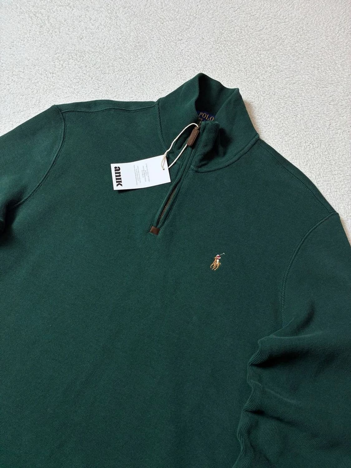 폴로 랄프로렌 큐알 신형 하프집 맨투맨 PN7977 상품이미지2