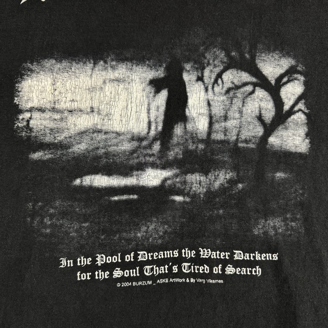 빈티지 2004 Burzum 버즘 블랙메탈 롱슬리브 티셔츠 상품이미지7