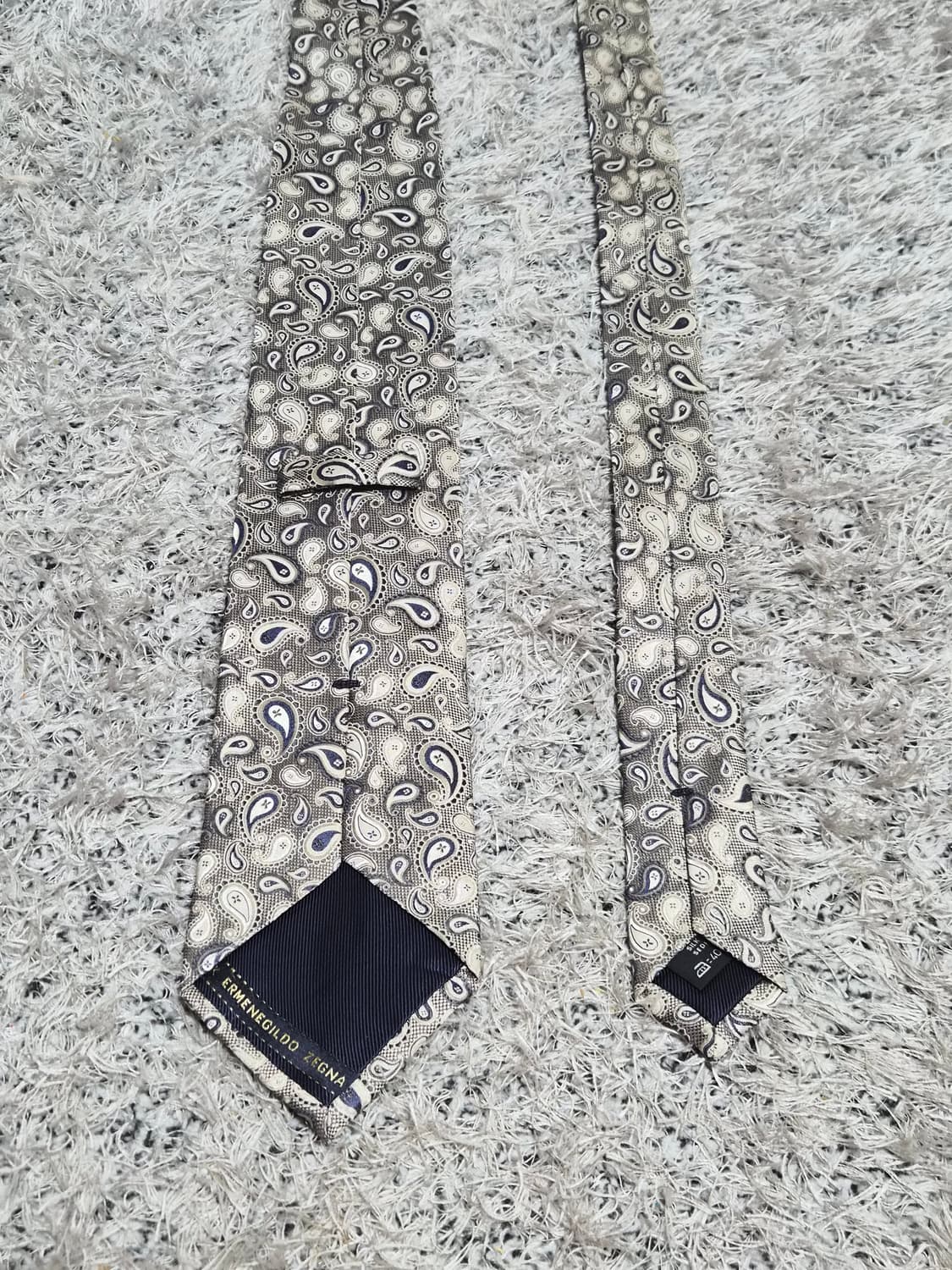 에르메네질도제냐Zegna 페이즐리 넥타이 Free - N31 상품이미지6