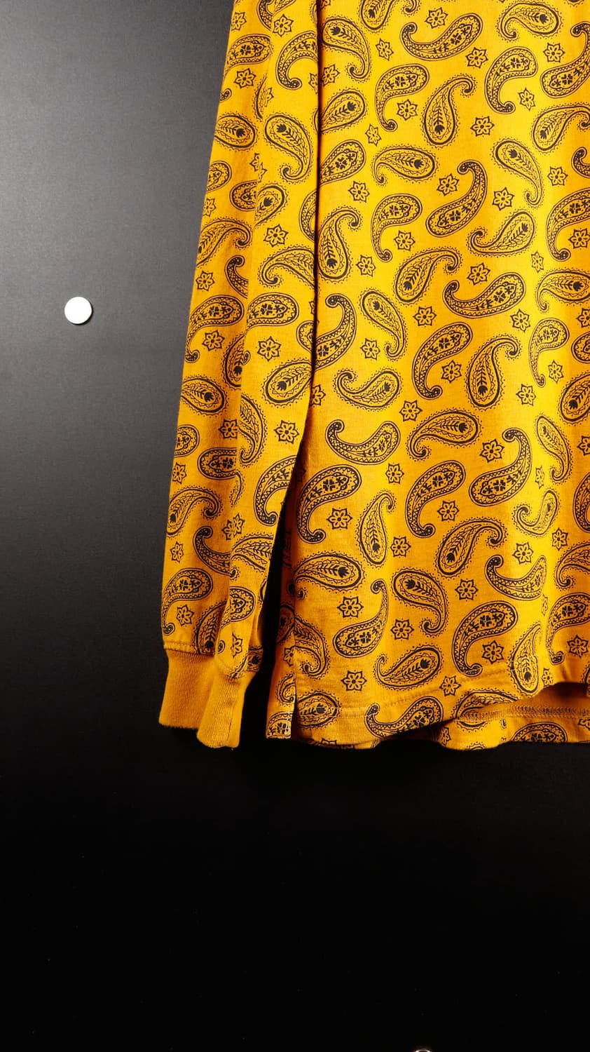 스투시 페이즐리 럭비 티셔츠 상품이미지2