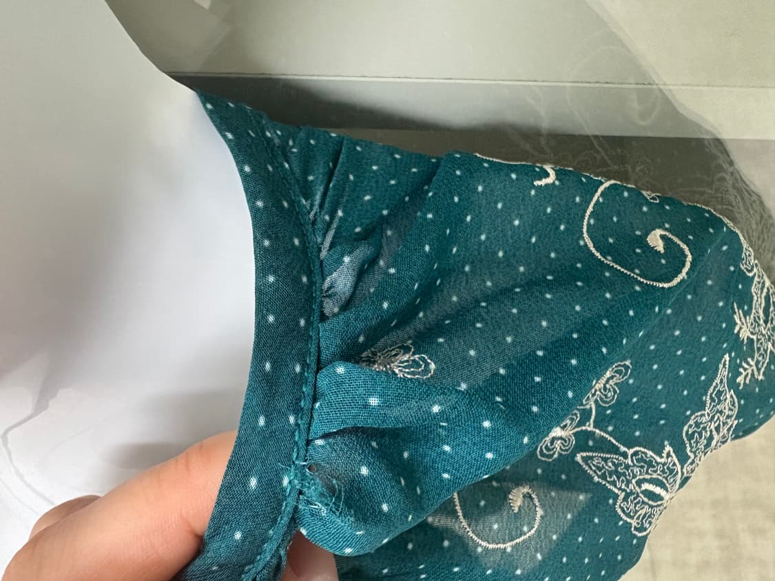 emerald sheer blouse 상품이미지9