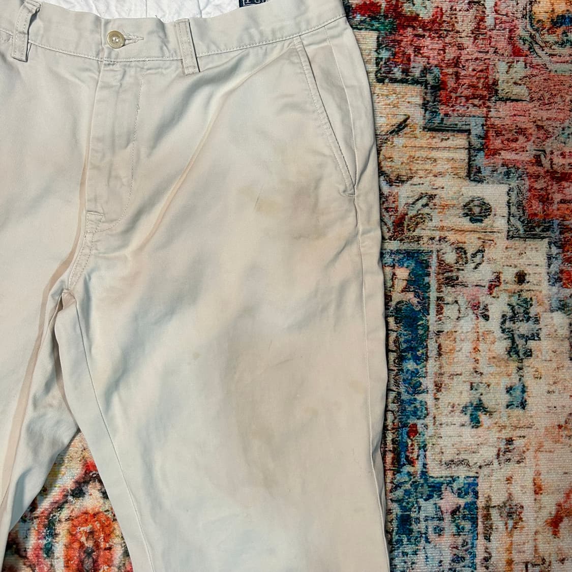 [33/30] 폴로 랄프로렌 라이트 베이지 치노팬츠 상품이미지3