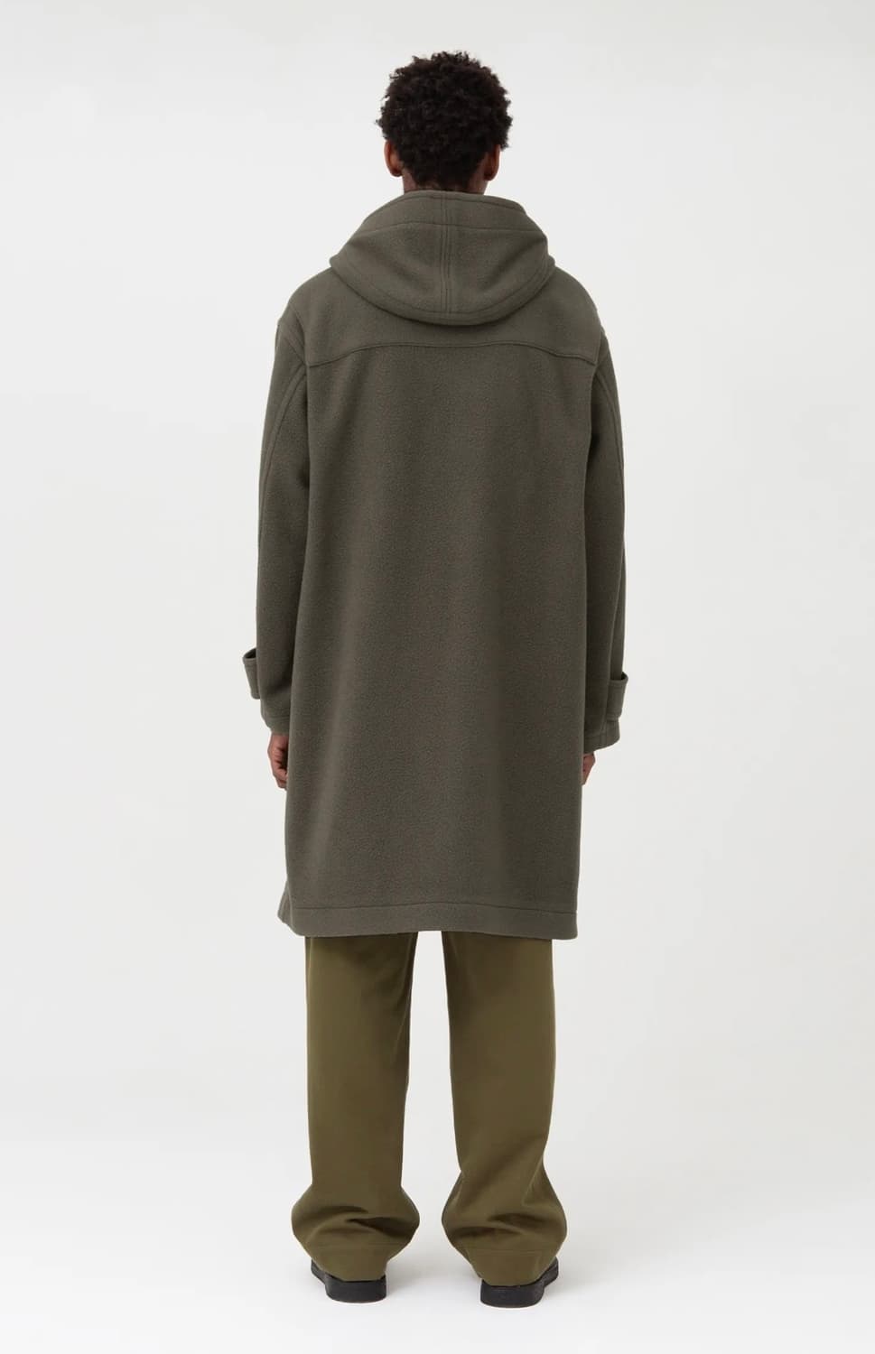 브라운야드 더플코트 올리브그레이 사이즈3  상품이미지2