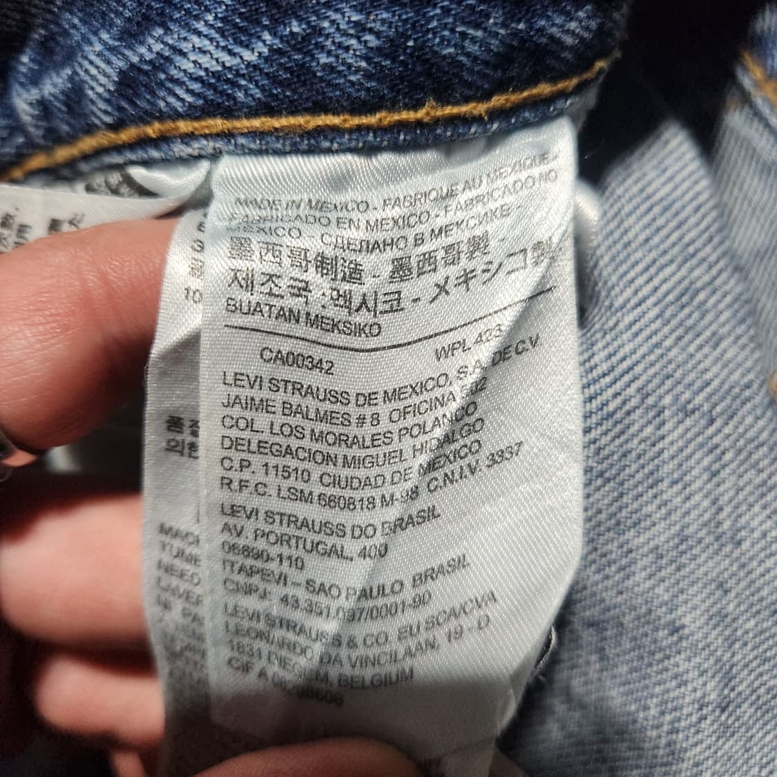 Levi's 502 오리지널 데님팬츠 (36) 상품이미지3