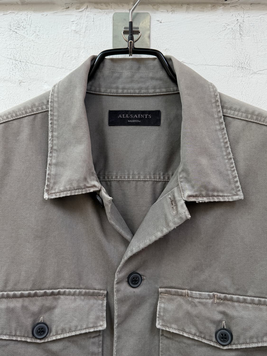 Allsaints 올세인츠 파이어베이스 롱 슬리브 셔츠 M 상품이미지2