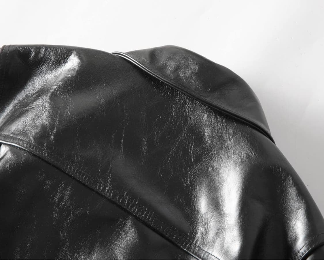 [40] 일본 말가죽 차심 호스하이드 대전판 트러커 자켓 상품이미지9