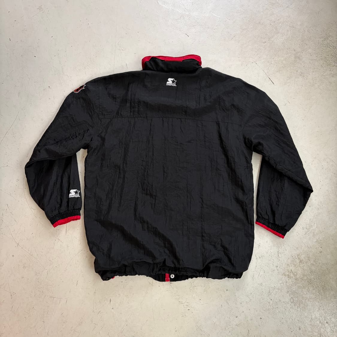 90s 스타터 NHL 벤쿠버 커넉스 윈드브레이커 자켓 L 상품이미지9