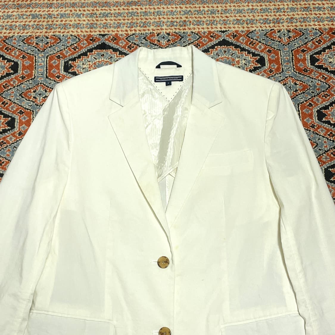 타미힐피거 화이트 마 자켓 여성100 상품이미지2