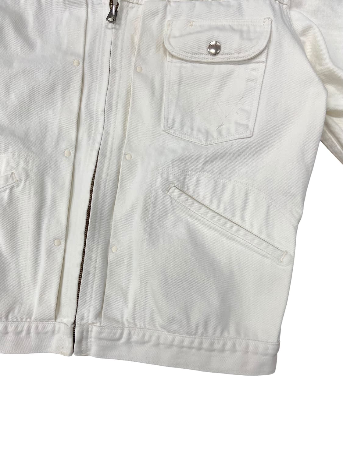 슈가케인 화이트 데님 자켓 상품이미지4