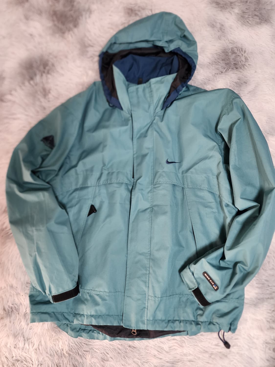 나이키 ACG 아이스 블루 아웃도어 마운틴 후드 자켓 상품이미지1