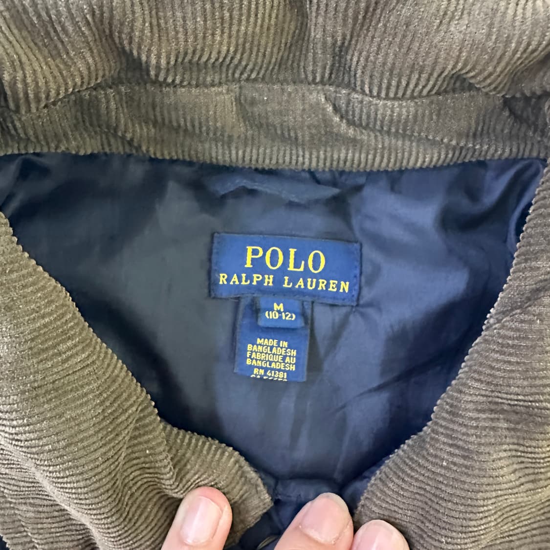 M 폴로랄프로렌 퀄팅 자켓 0331D 상품이미지2