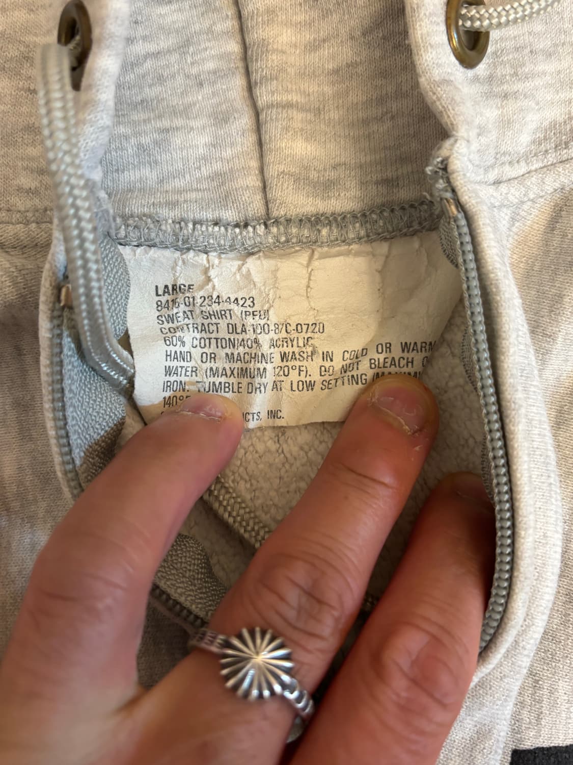 champion 베이스 army 후드집업 상품이미지3