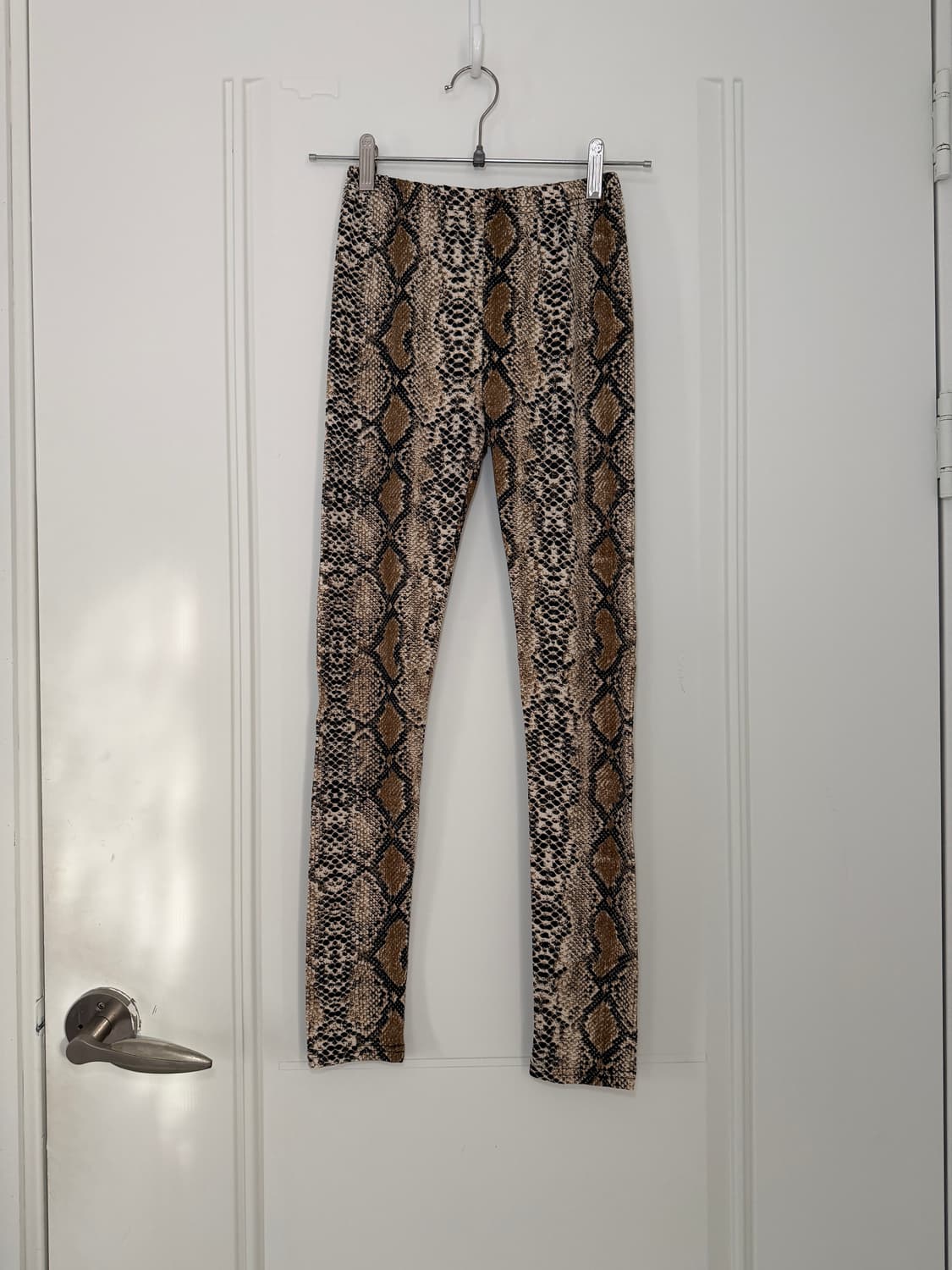 일본빈티지 스테이크스킨 레이어드 레깅스  상품이미지2