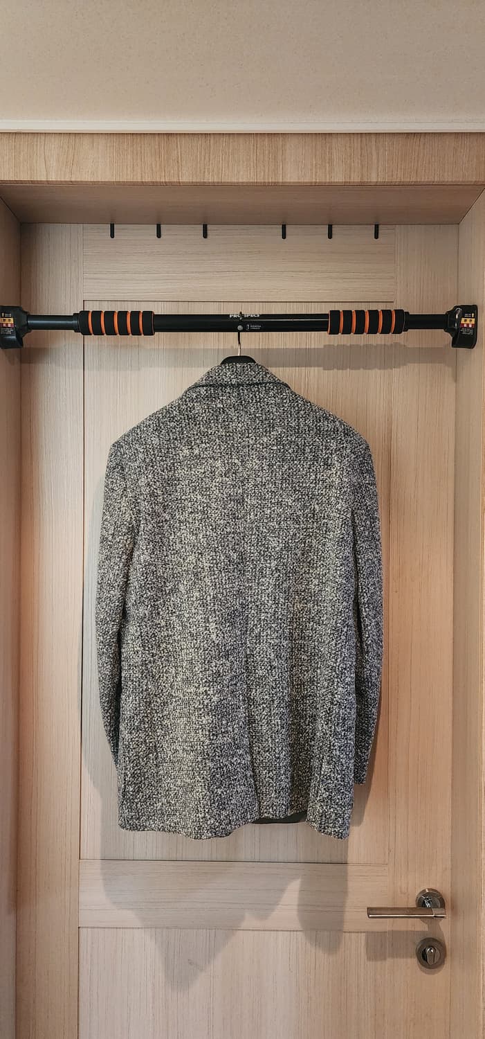 연그레이 트위드 자켓 슬림XL 상품이미지2