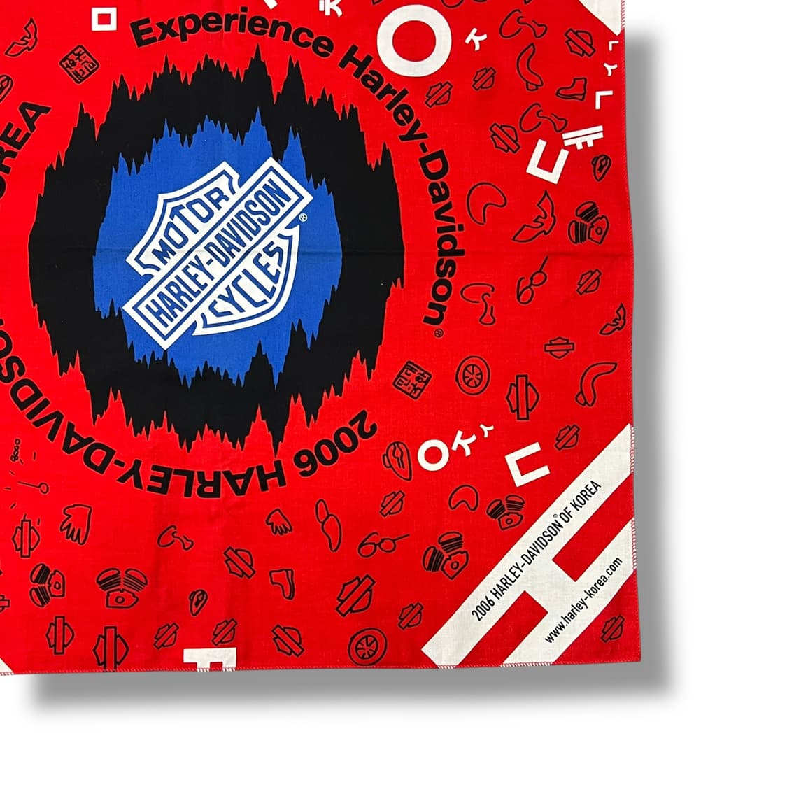  할리데이비슨 코리아 프린팅 스카프 y14358 상품이미지5