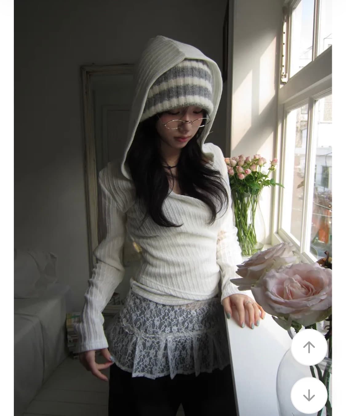 앙고라 단가라 비니 상품이미지1