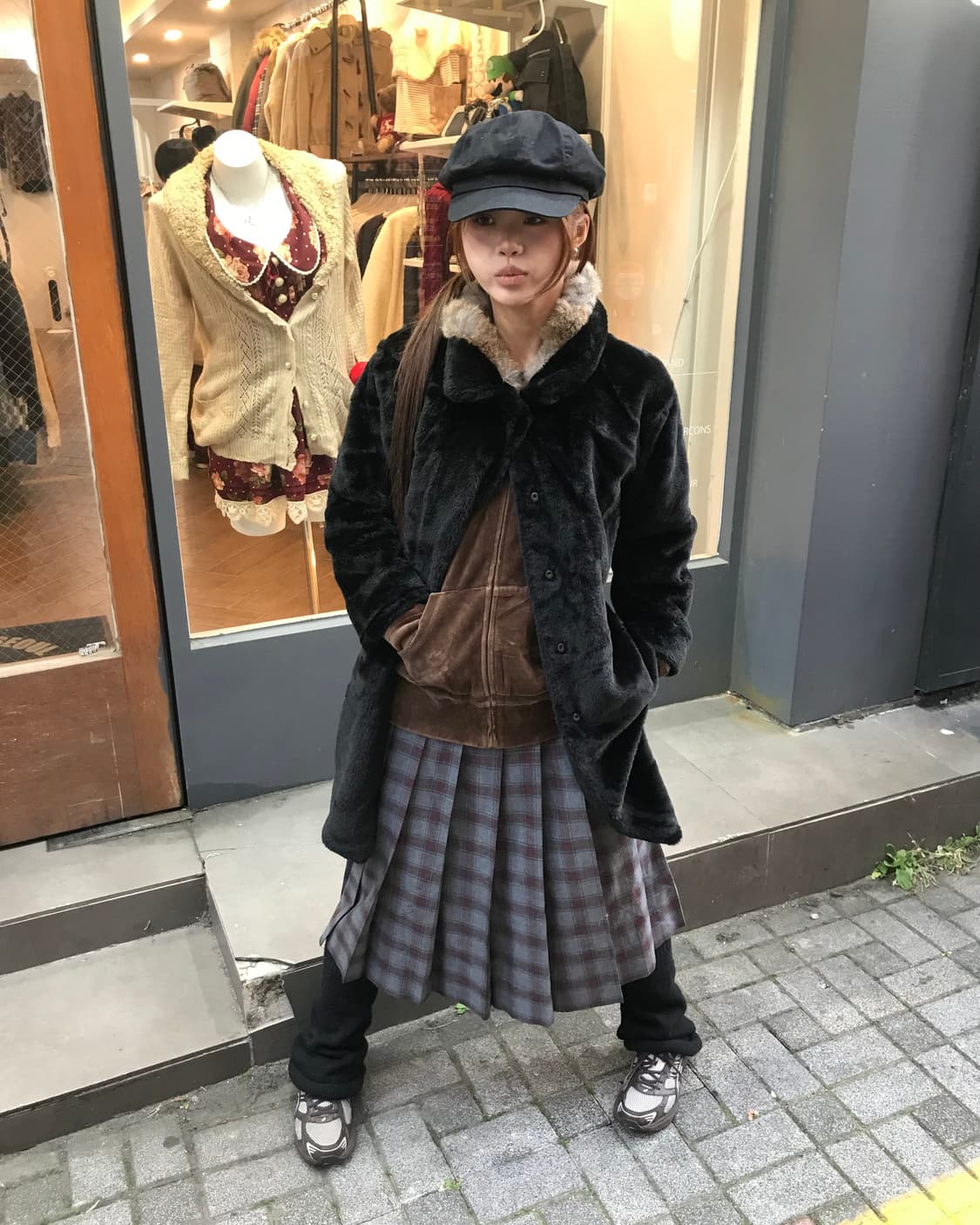 💂🏻‍♀️포근 롱 퍼 코디 세트 💂🏻‍♀️ 상품이미지3