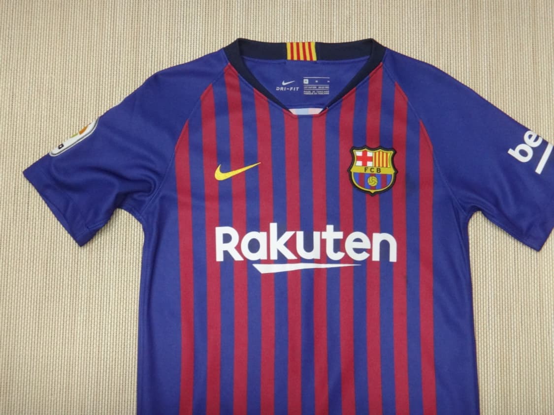 (10-12세) Nike JR FC Barcelona Home MESSI 상품이미지3