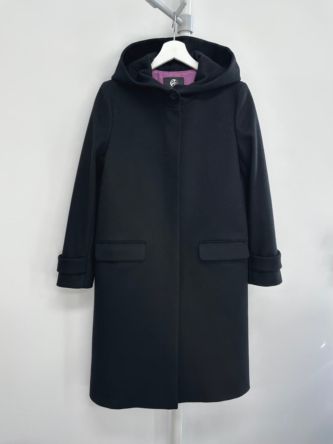 폴스미스 히든버튼 후드 코트 상품이미지1