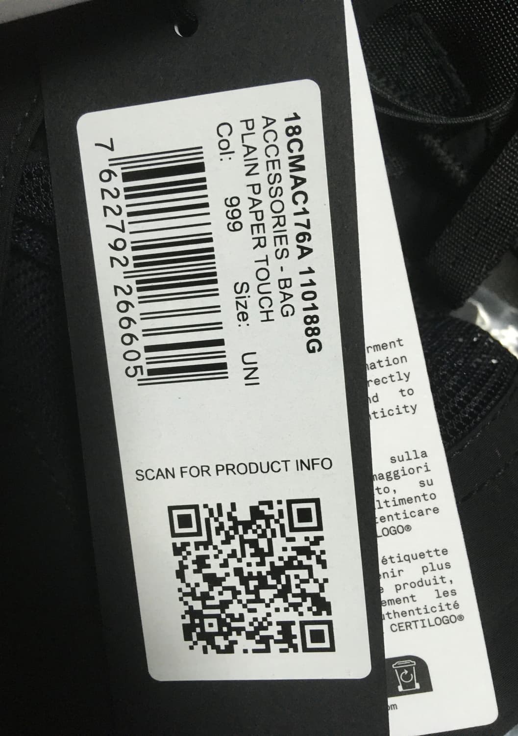 CP컴퍼니 숄더백 블랙 판매합니다  상품이미지10