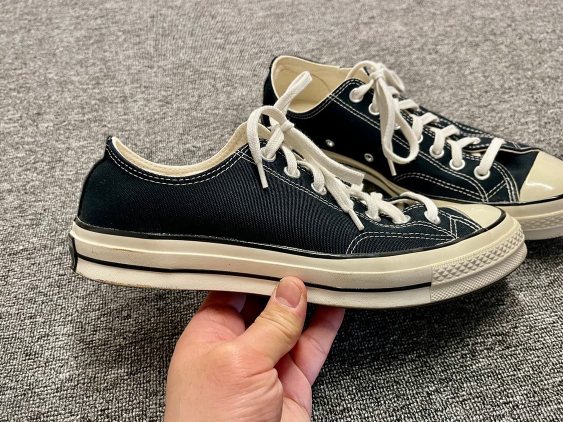 [280] 컨버스 척테일러 70s 로우 블랙  상품이미지4