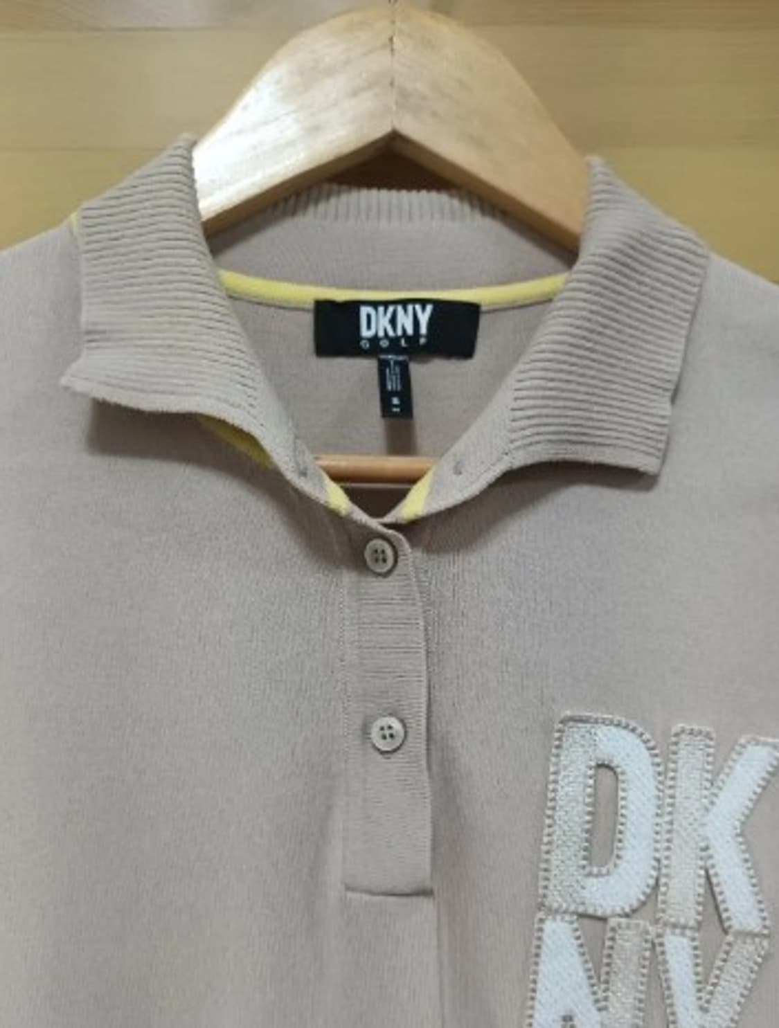 DKNY골프 여성 반팔카라니트 S사이즈 상품이미지1