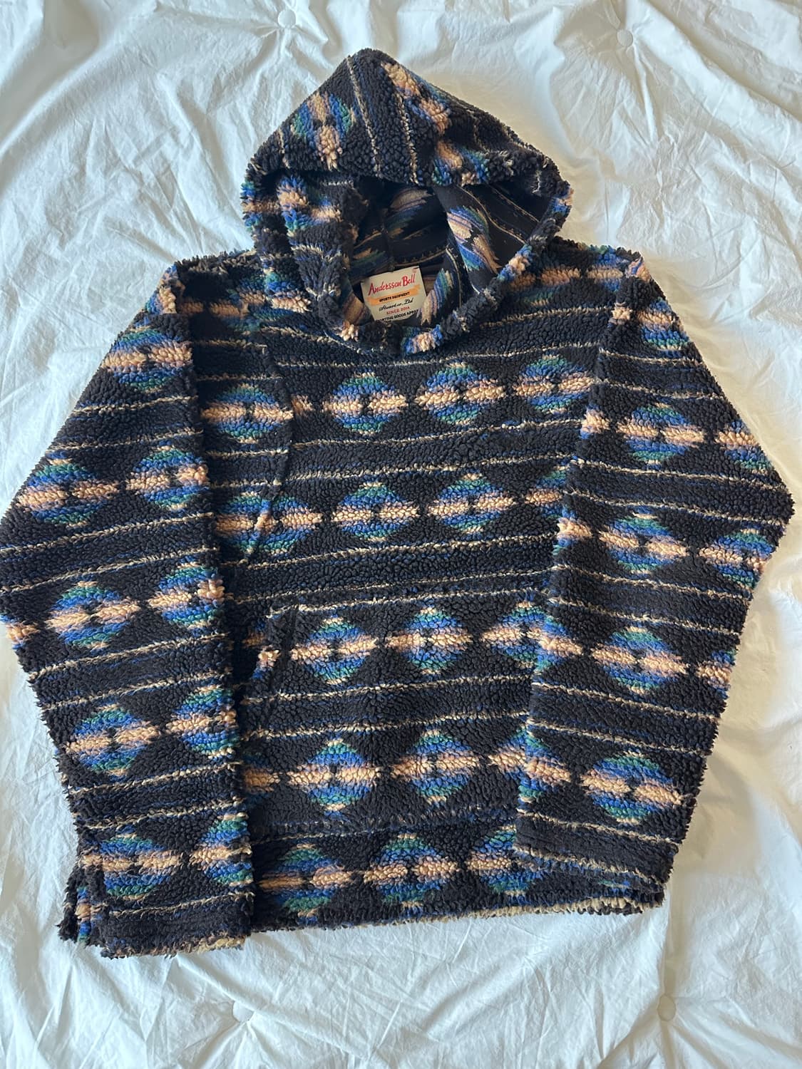 앤더슨벨 산티버 플리스 후디 상품이미지3