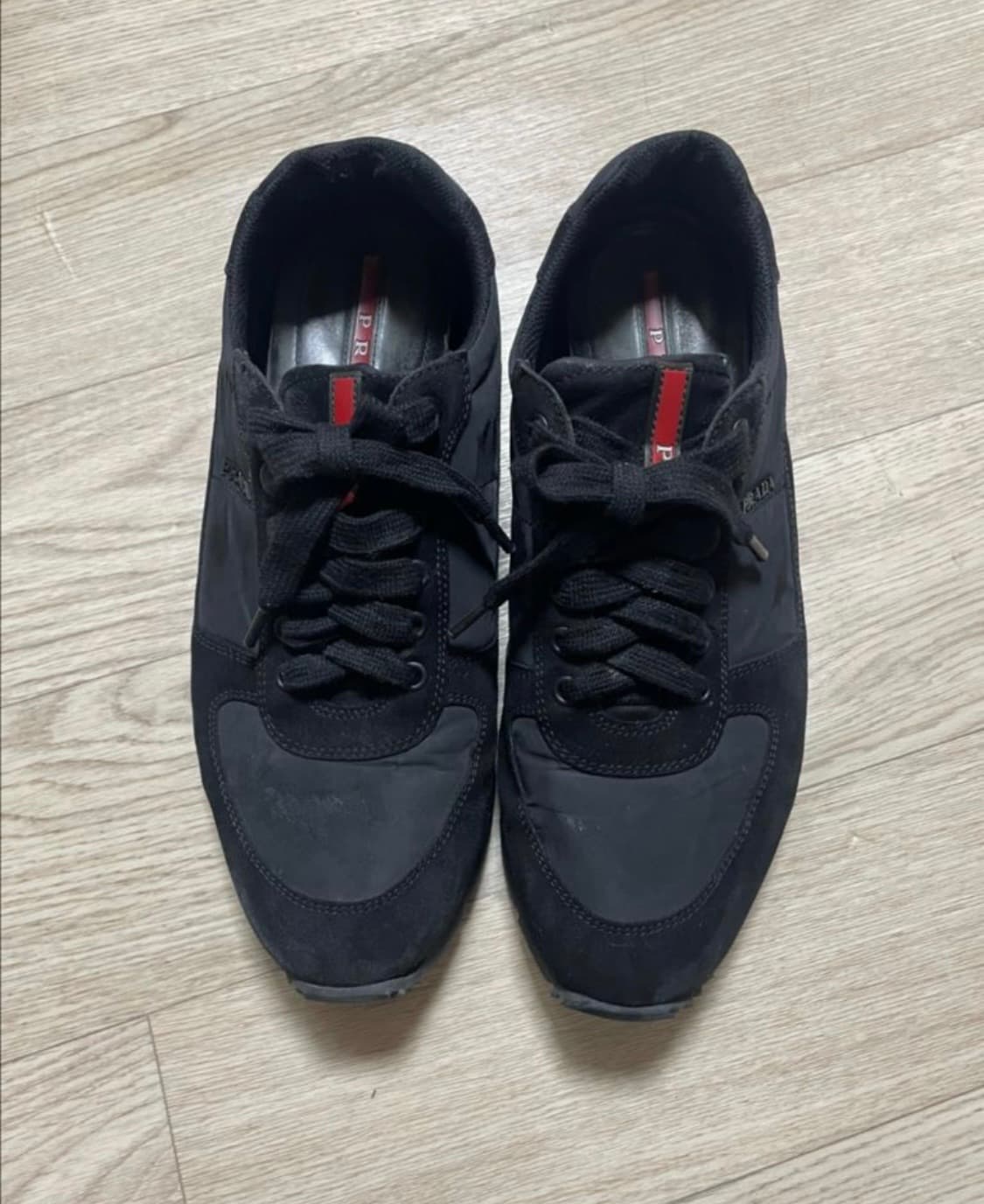 (8/270) 프라다 스포츠 스니커즈 블랙  상품이미지1