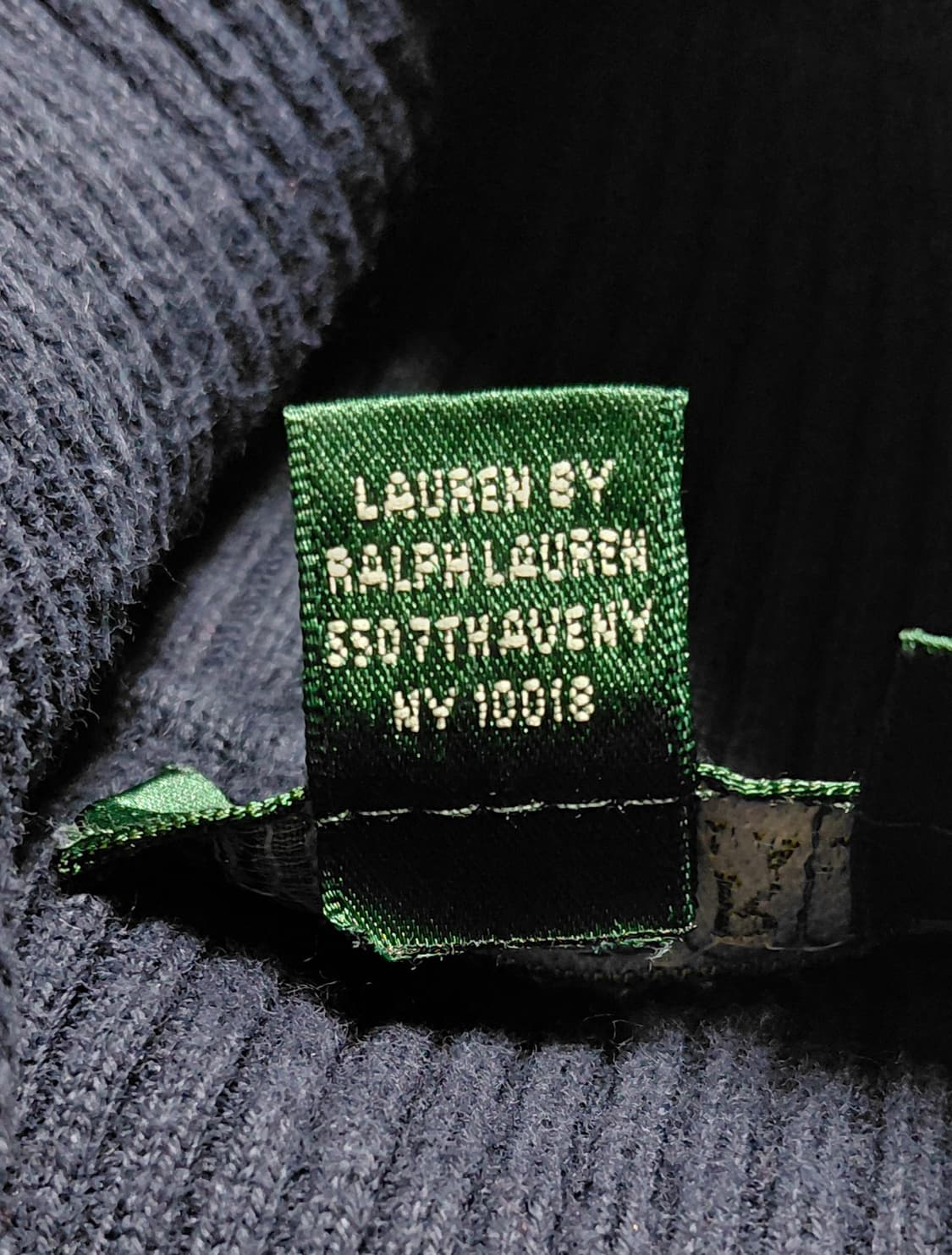 [L/90s 빈티지] 로렌 랄프로렌 RL 로고 코튼 터틀넥 니트 상품이미지6