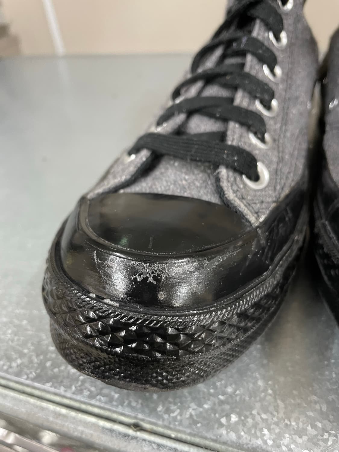 컨버스 척 70 하이 리뉴 코튼 블랙 250 상품이미지7