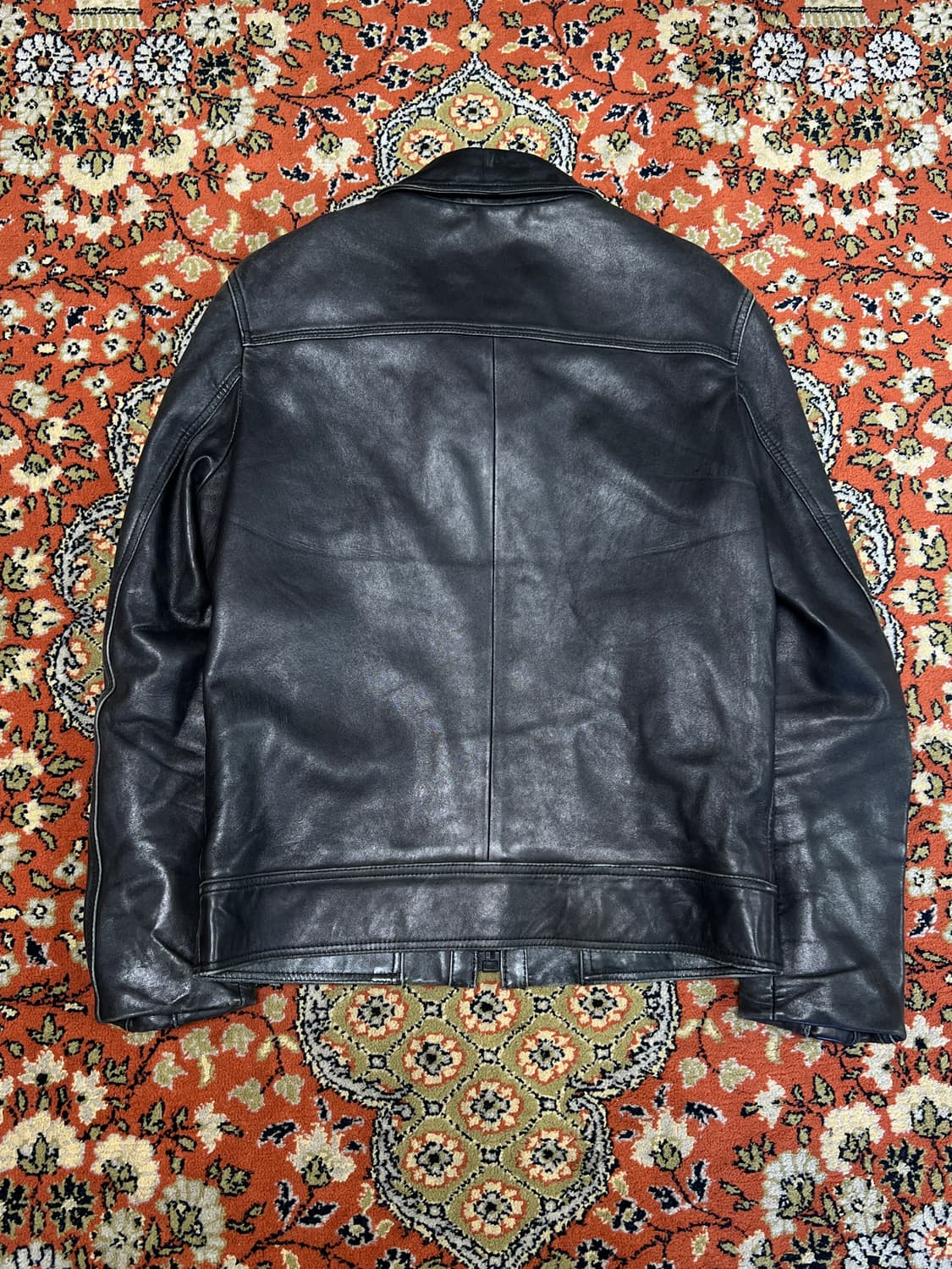 [S] 더티셔츠뮤지엄 빈티지 램스킨 싱글라이더 자켓 상품이미지2