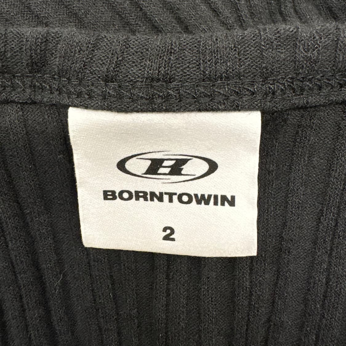 [정품/2사이즈] 본투윈 블랙 립 나시 b18 상품이미지4