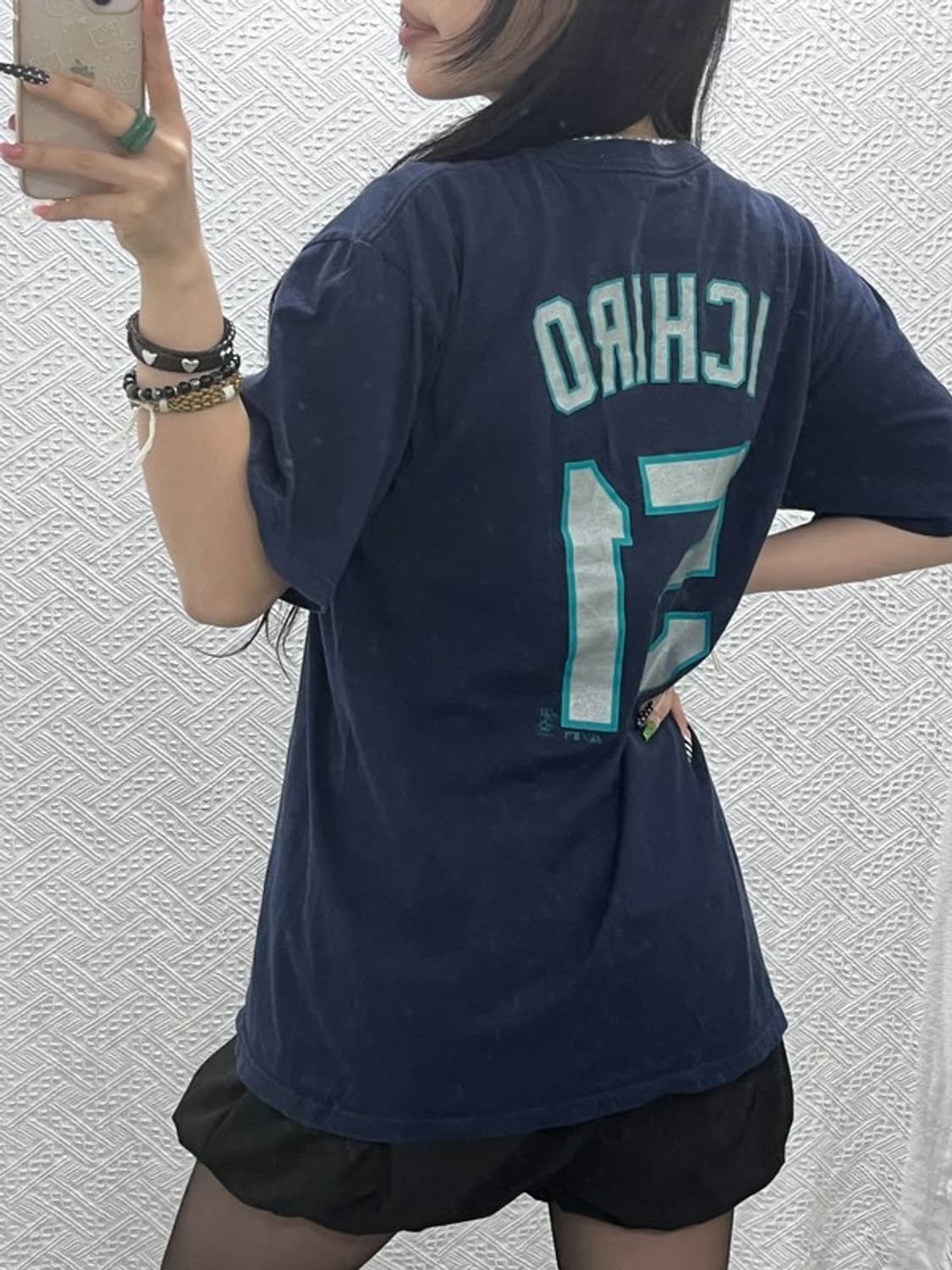 마제스틱 시애틀 마리너스 이치로 반팔티 M C10611 상품이미지1