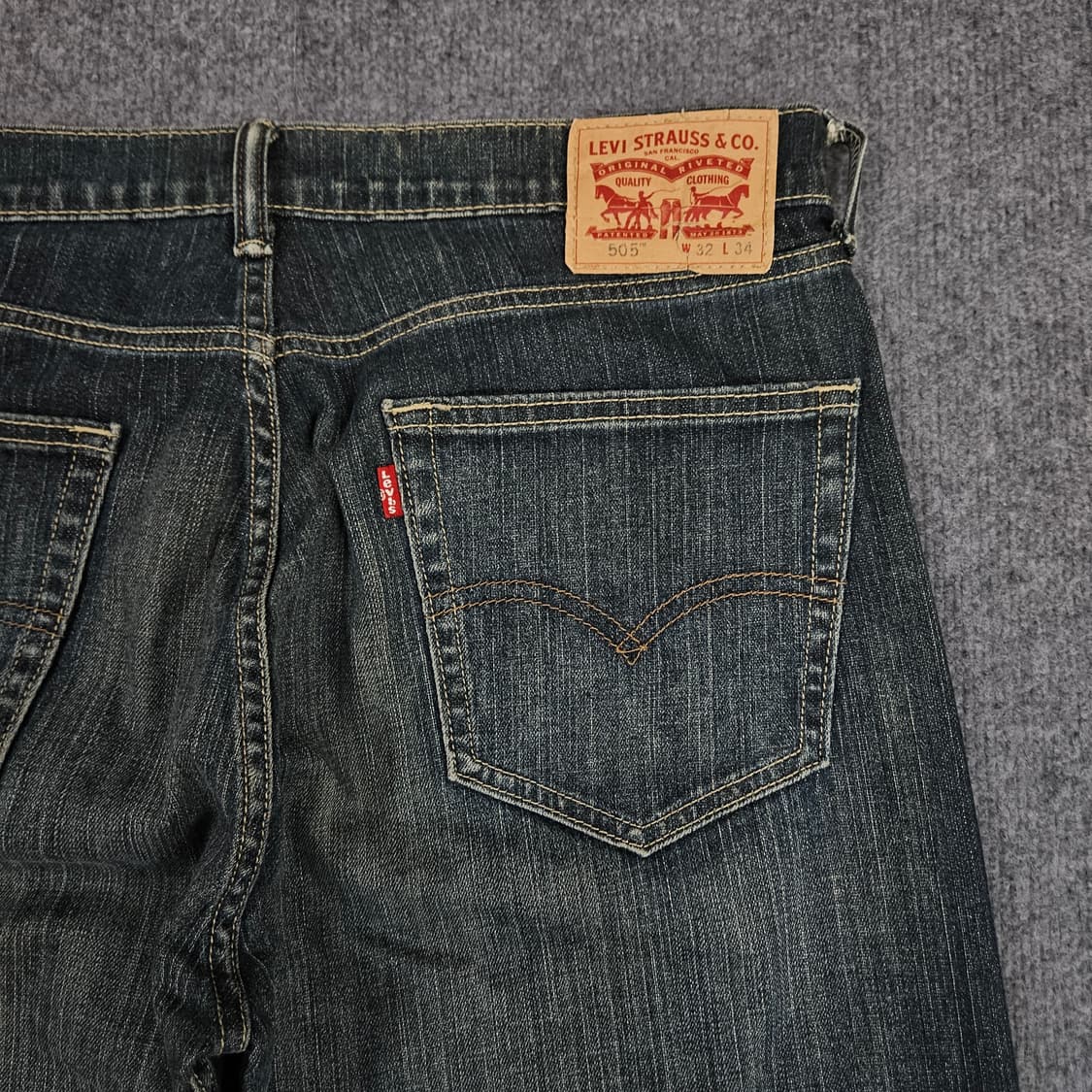 리바이스 505 W32 L34 급처 상품이미지4