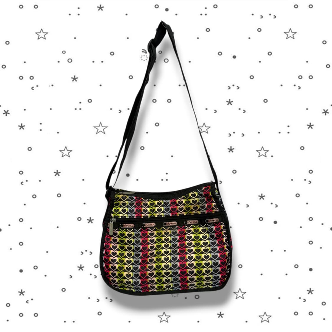 LeSportsac 레스포삭 하트 패턴 크로스백 상품이미지1