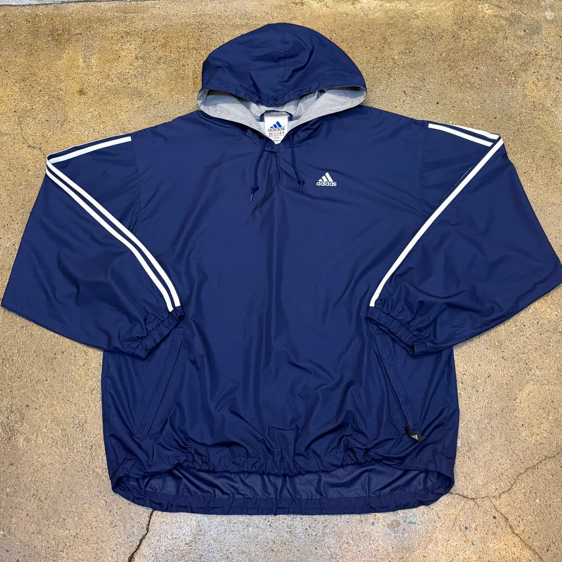 레어 90s USA 빈티지 아디다스 후드 바람막이 상품이미지1
