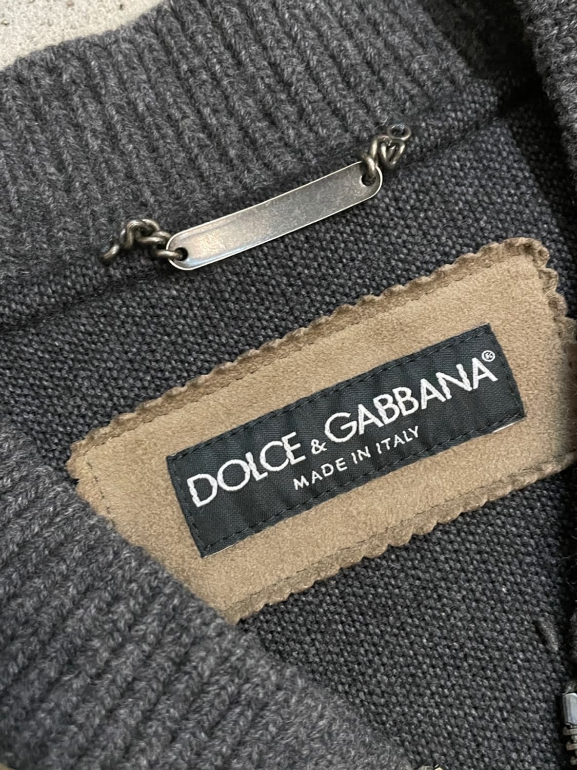 돌체앤가바나 스웨이드 봄버 자켓 상품이미지8