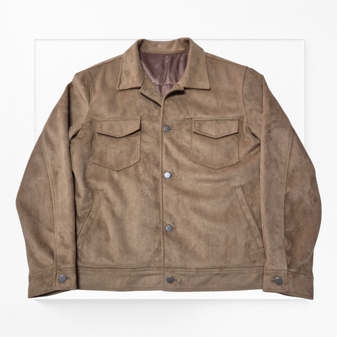 [핫아이템🔥] 19ss 에잇세컨즈 스웨이드 트러커 자켓 상품이미지1